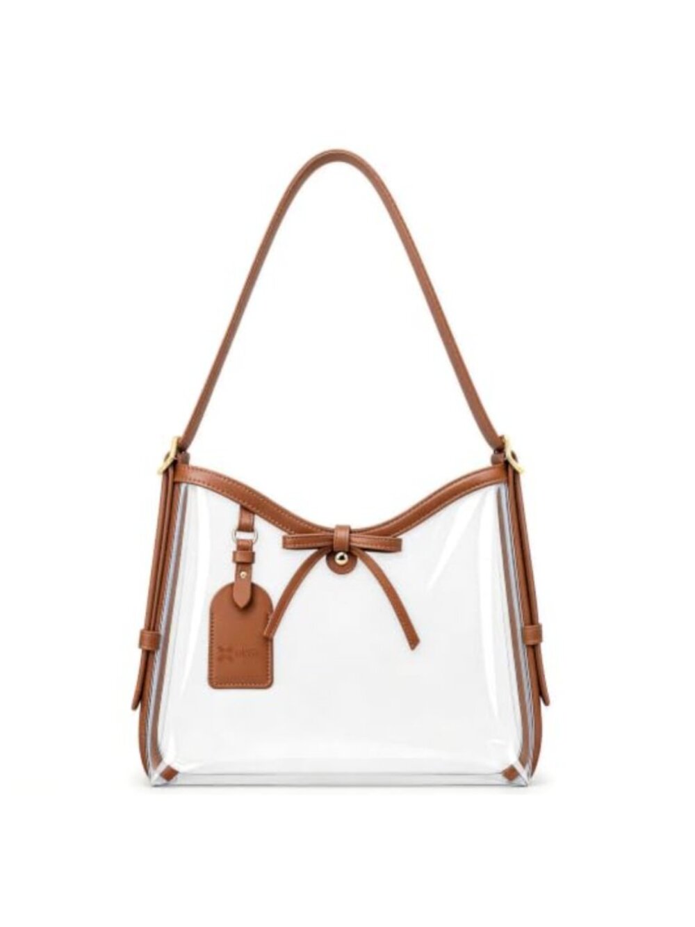 Clear Shoulder Bag for Stadium Events Tote